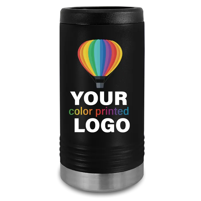 12 oz Insulated Slim Seltzer Can Cooler -Mix & Match- Bulk Wholesale Personalized Engraved or Full Color Print Logo