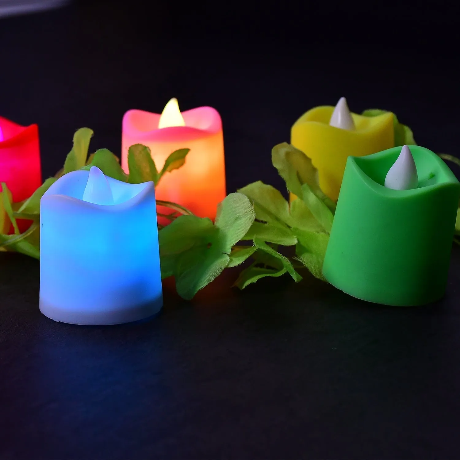 6430 1PC FESTIVAL DECORATIVE - LED TEALIGHT CANDLES | BATTERY OPERATED CANDLE IDEAL FOR PARTY.