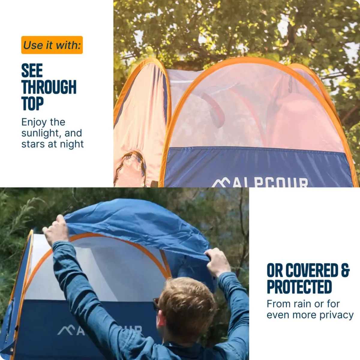 Alpcour Portable Pop Up Tent