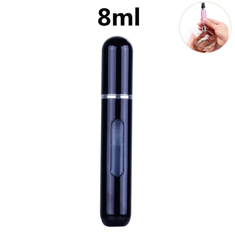 Aluminium Mini Portable Perfume Refillable Travel Spray Bottle