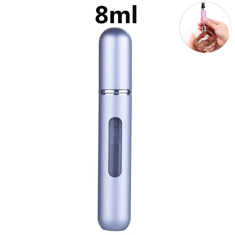 Aluminium Mini Portable Perfume Refillable Travel Spray Bottle