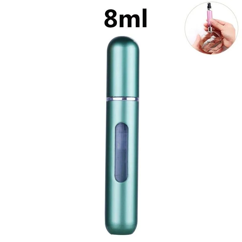 Aluminium Mini Portable Perfume Refillable Travel Spray Bottle