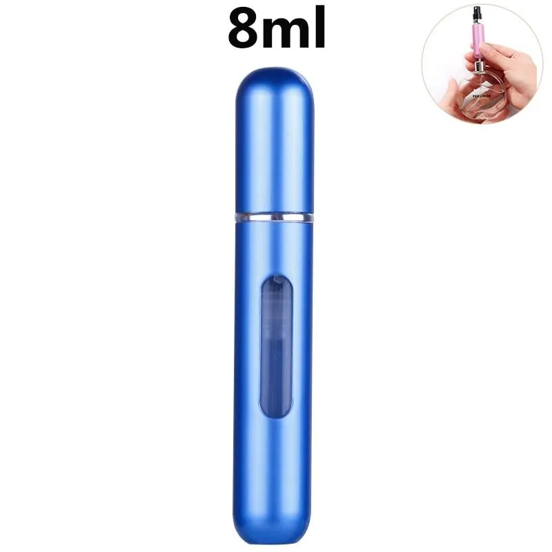 Aluminium Mini Portable Perfume Refillable Travel Spray Bottle