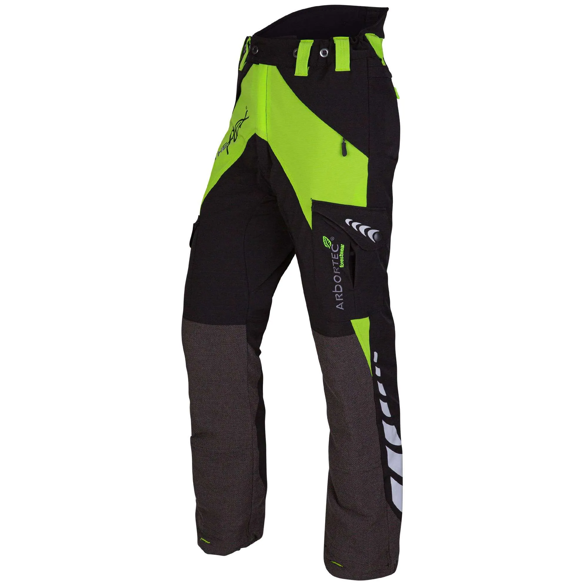 AT4050/AT4040/AT4035 Breatheflex Chainsaw Pants Design C Class 1/2/3 - Lime