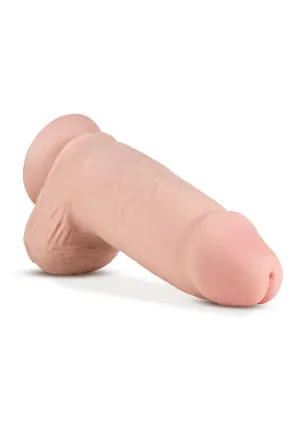 Au Naturel Pounder Dildo with Suction Cup