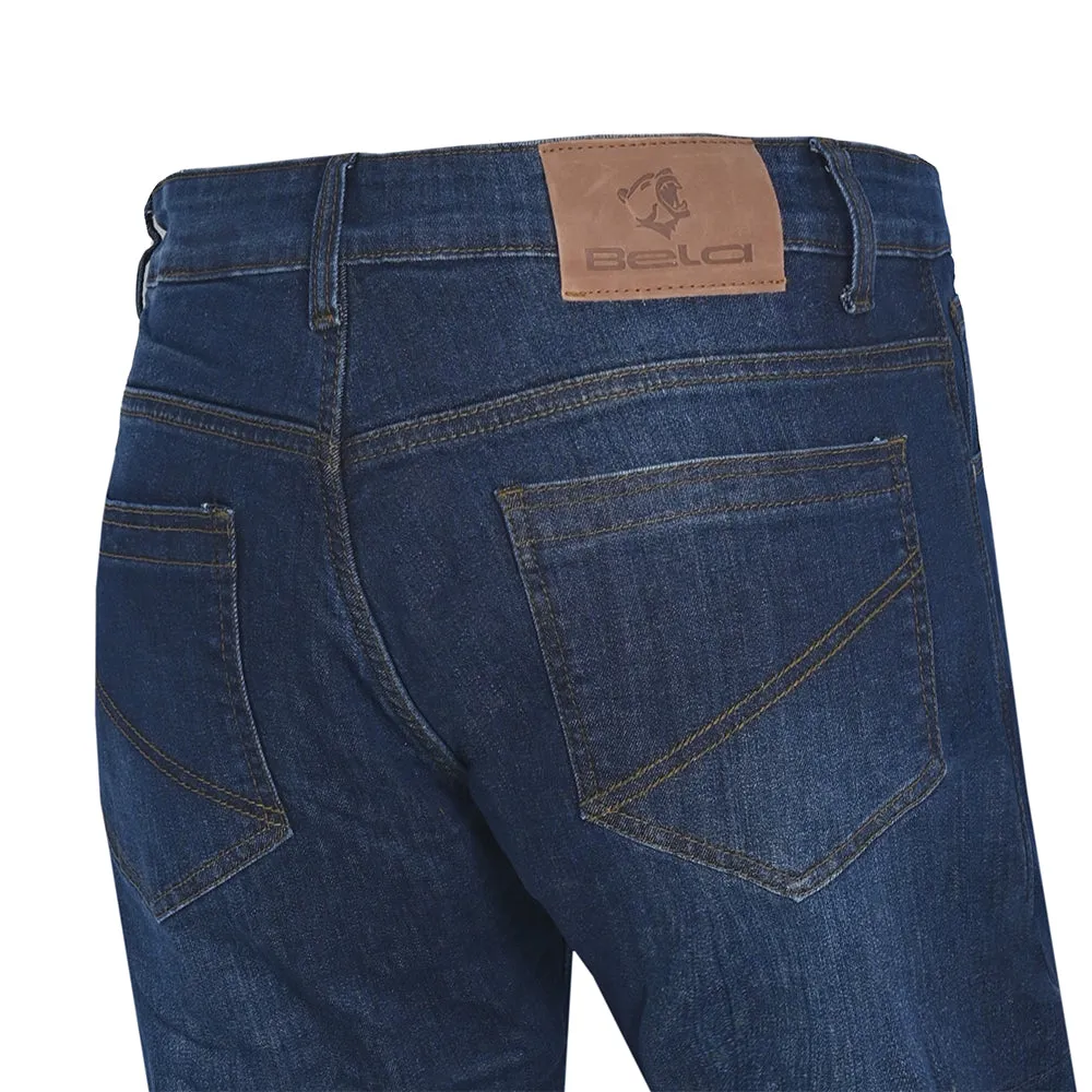 Bela Stroke Motorcyle Denim Blue  Short Leg