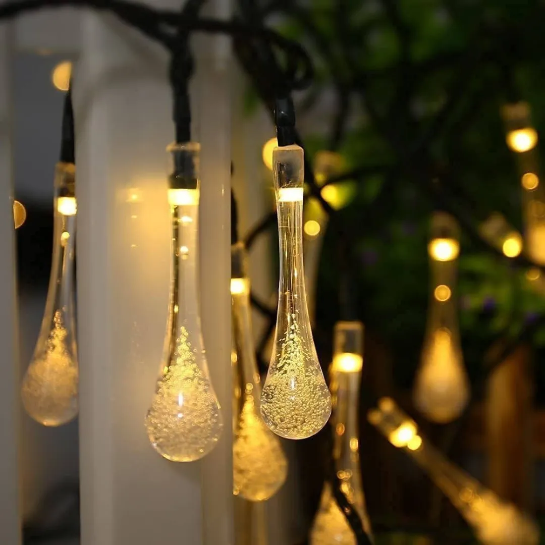 Diwali Lights For Home Decoration | Bubble Drop String LED Lights for Home and Outdoor (150 Inch, 14 Bulb, Warm White)