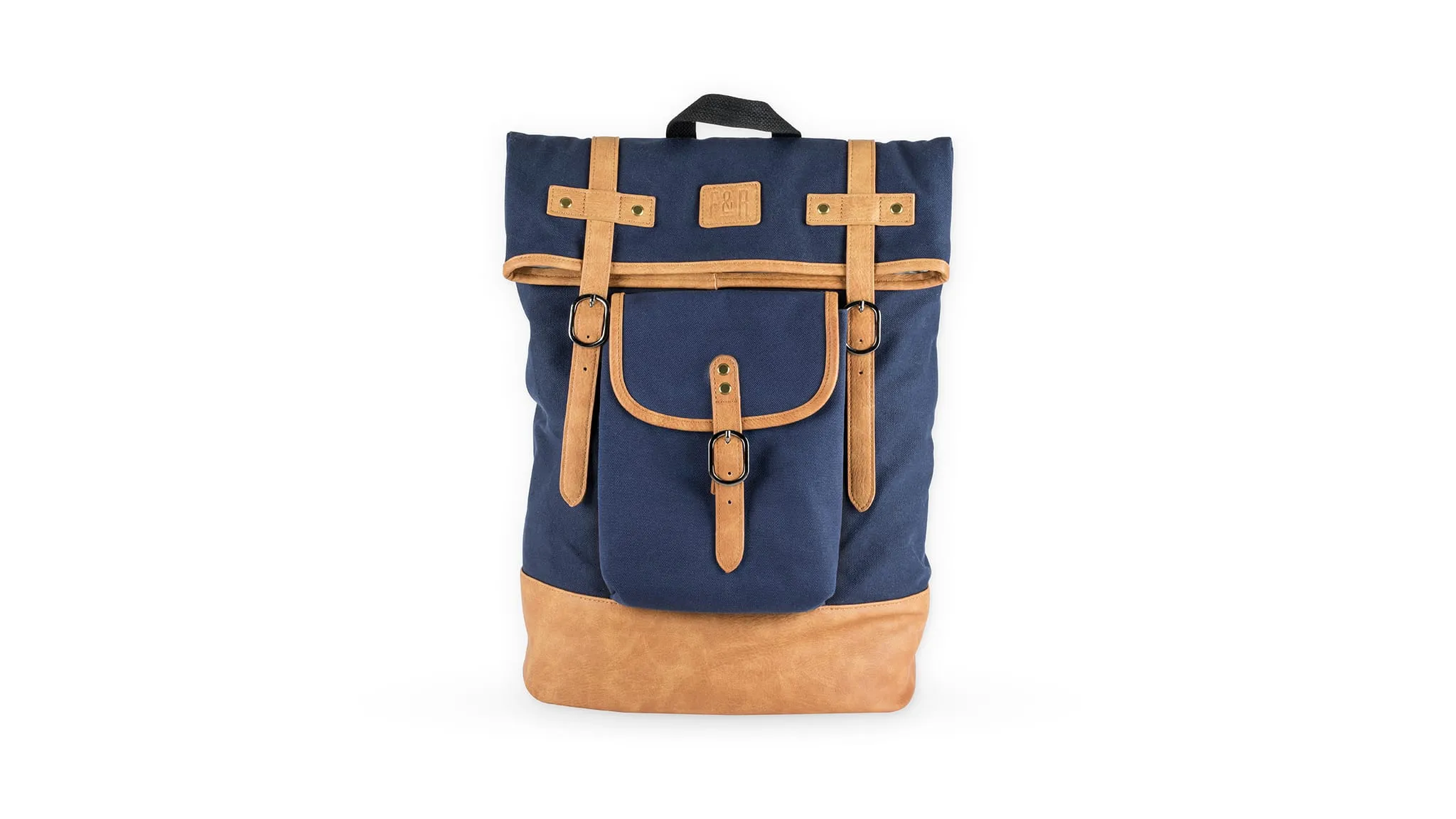 F&R Insulated Canvas Cooler Adventure Backpack