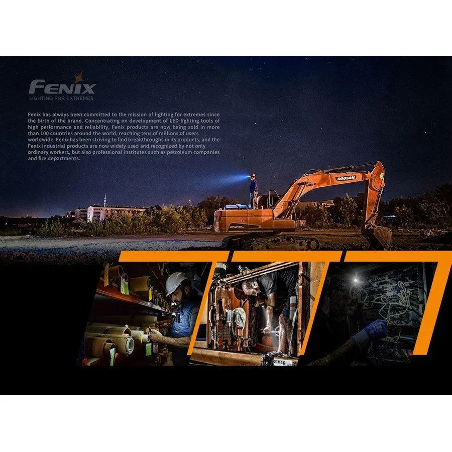 Fenix HM61R V2.0 1600 Lumens Magnetic Rechargeable Headtorch/Handtorch