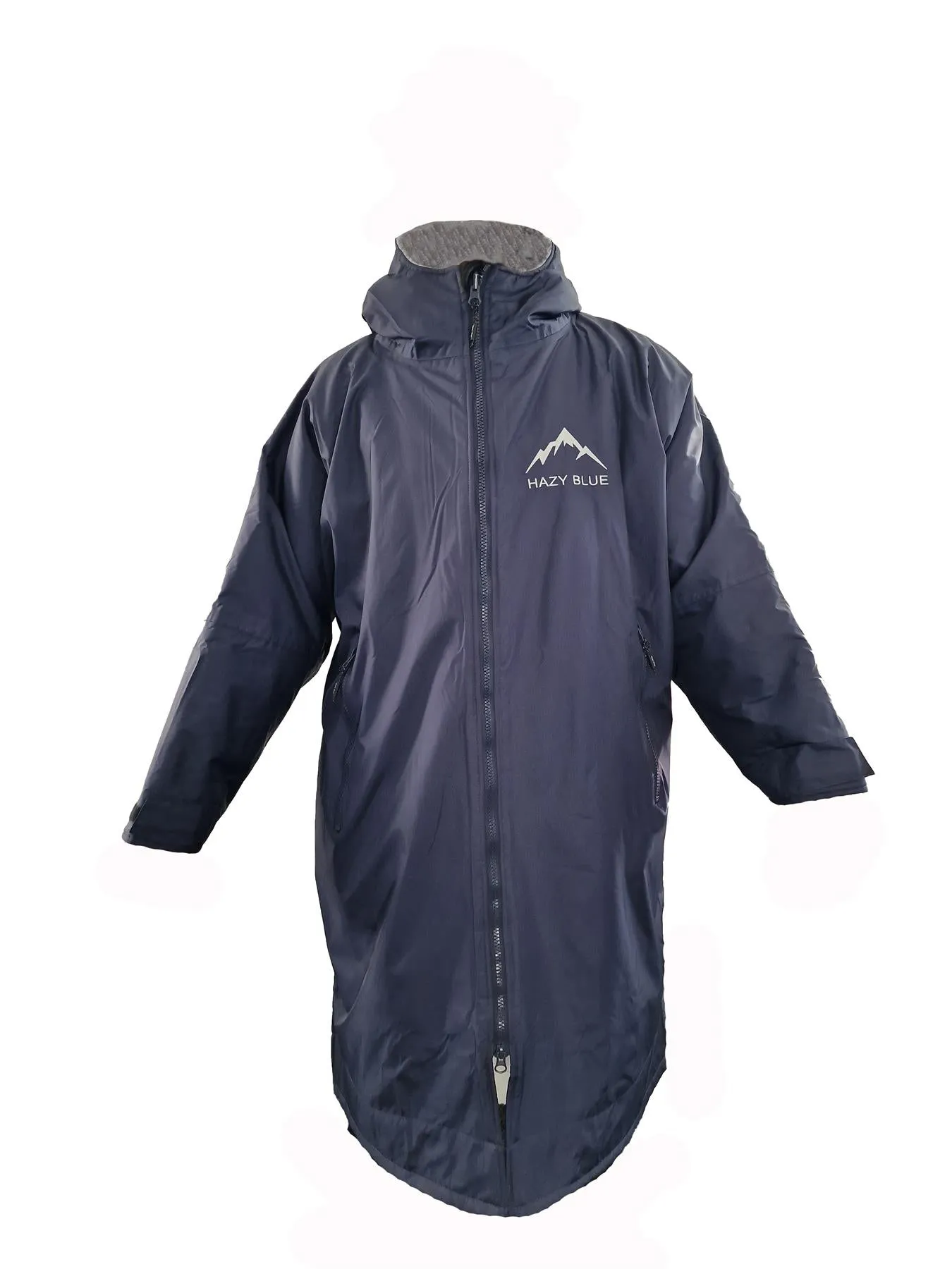 Hazy Blue Waterproof Kids All Weather Changing Robe