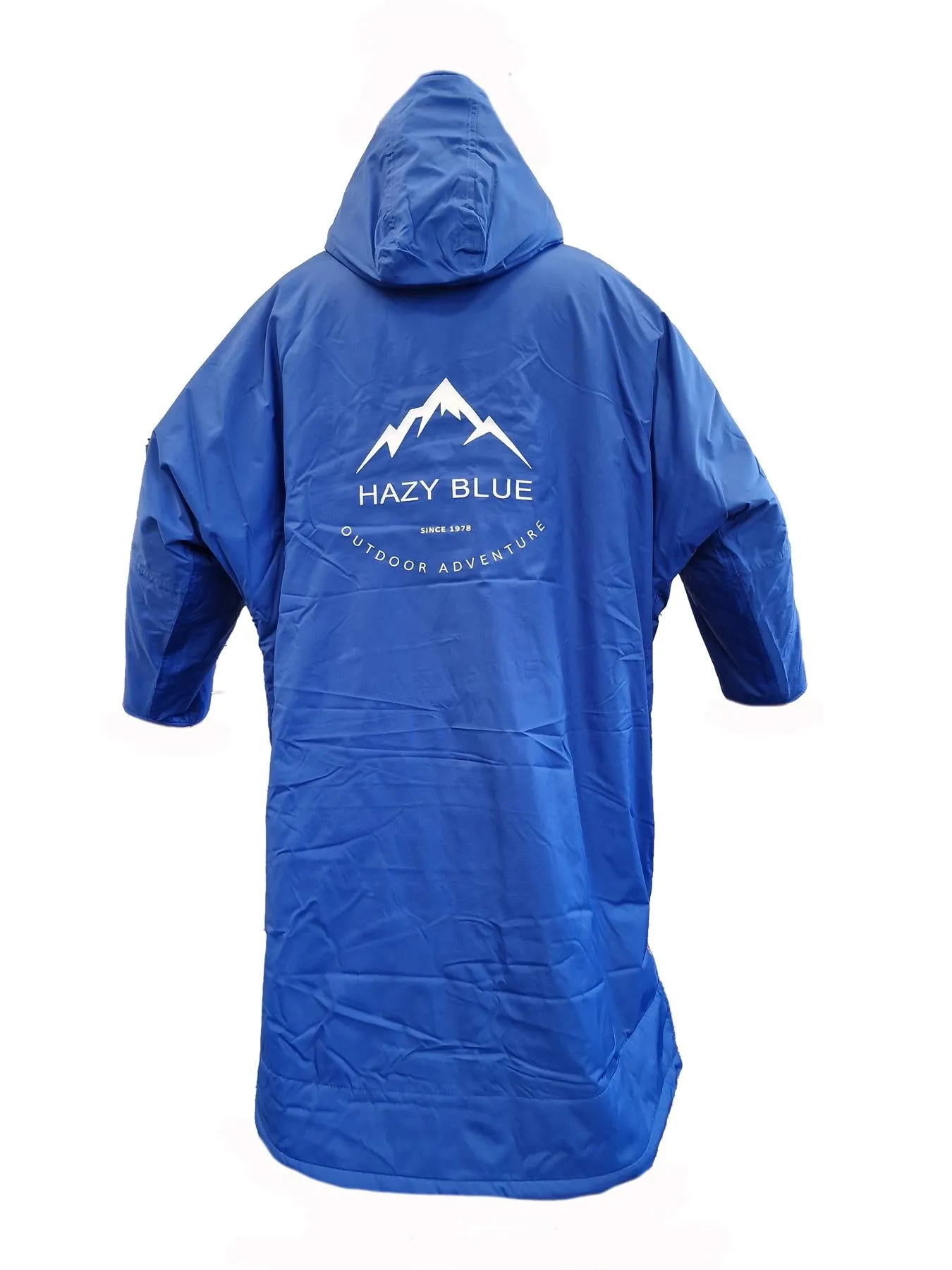 Hazy Blue Waterproof Kids All Weather Changing Robe