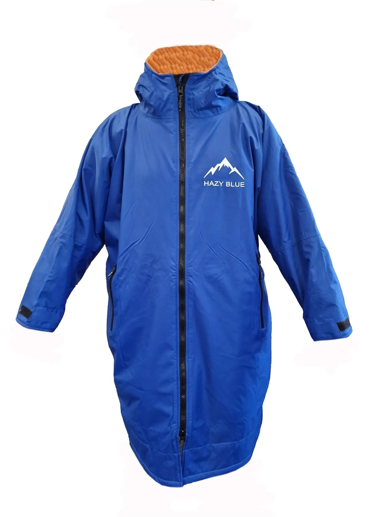 Hazy Blue Waterproof Kids All Weather Changing Robe