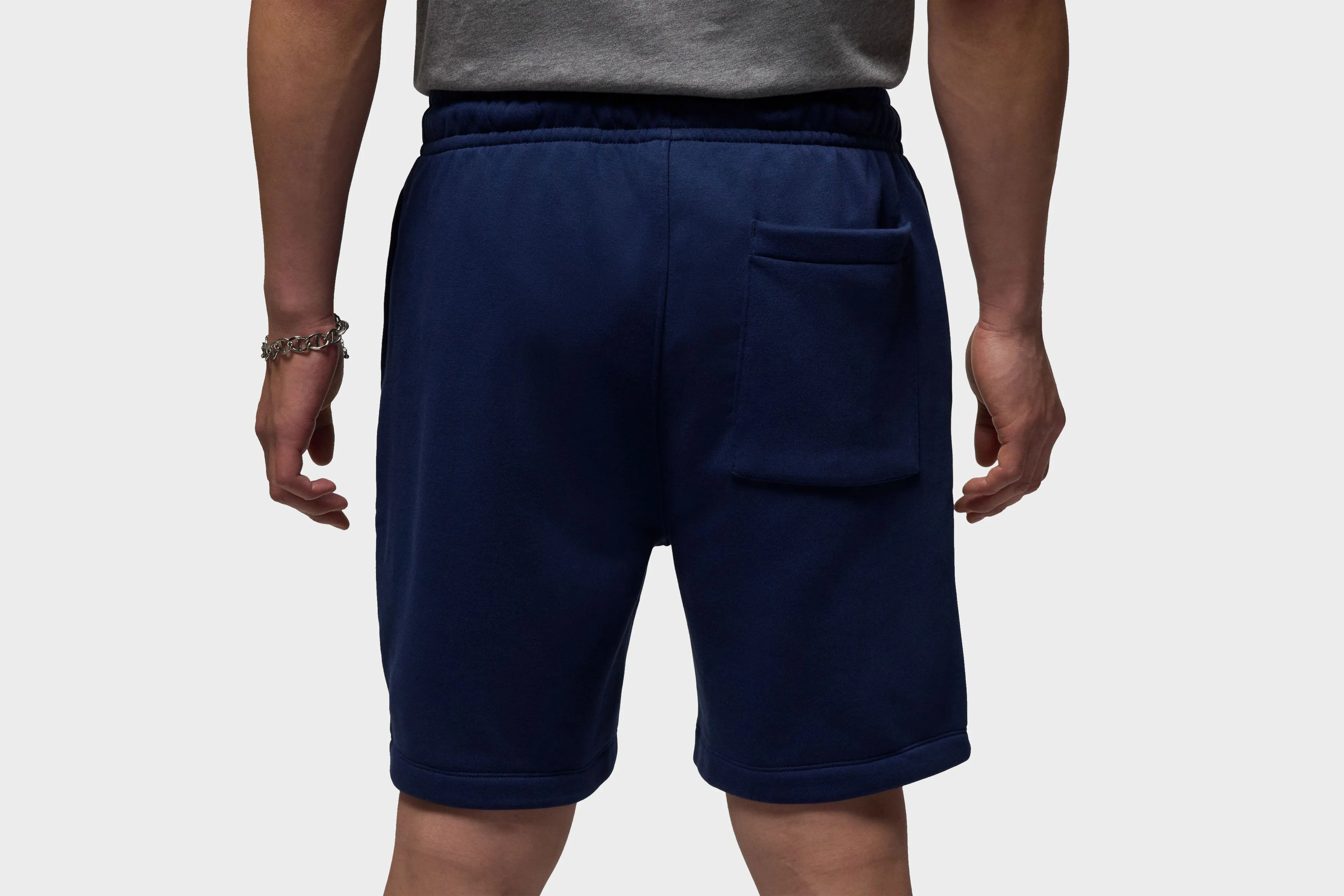 Jordan Brooklyn Fleece Men's Shorts (Navy Blue)