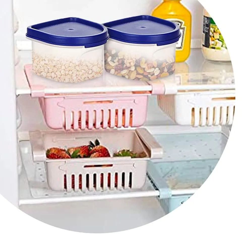 Kuber Industries Storage Utility Container|Plastic Unbreakable Food Storage Jar|Leak Roof,BPA Free Food Kitchen Organizer with Lid,250 ML,Set of 6 (White) (Pack of 3)