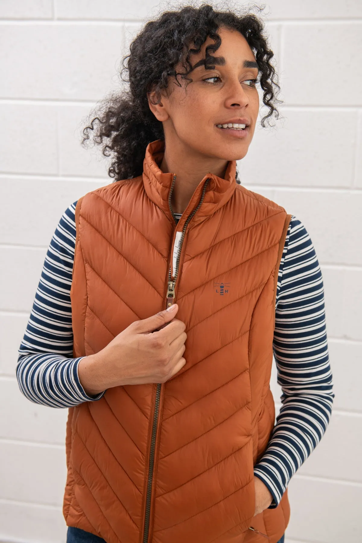 Laurel Gilet - Rust