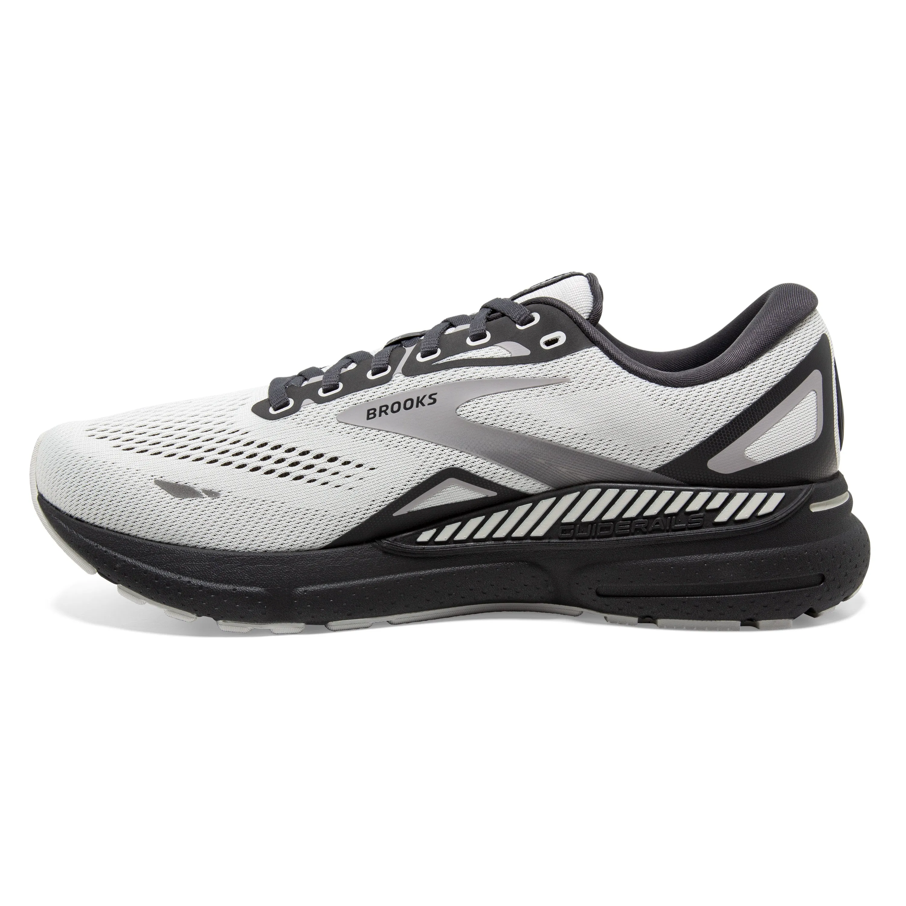 Men's Brooks Adrenaline GTS 23 Color: Oyster/Ebony/Alloy