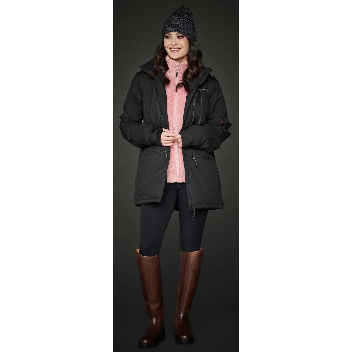 MOUNTAIN HORSE Onyx Waterproof Parka - Womens - Black