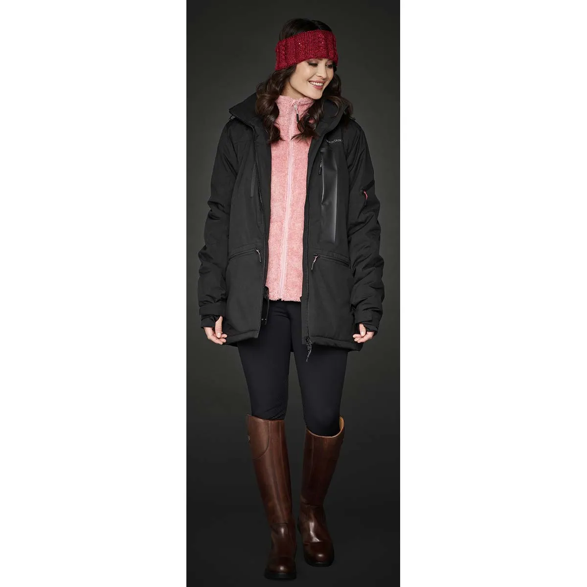 MOUNTAIN HORSE Onyx Waterproof Parka - Womens - Black