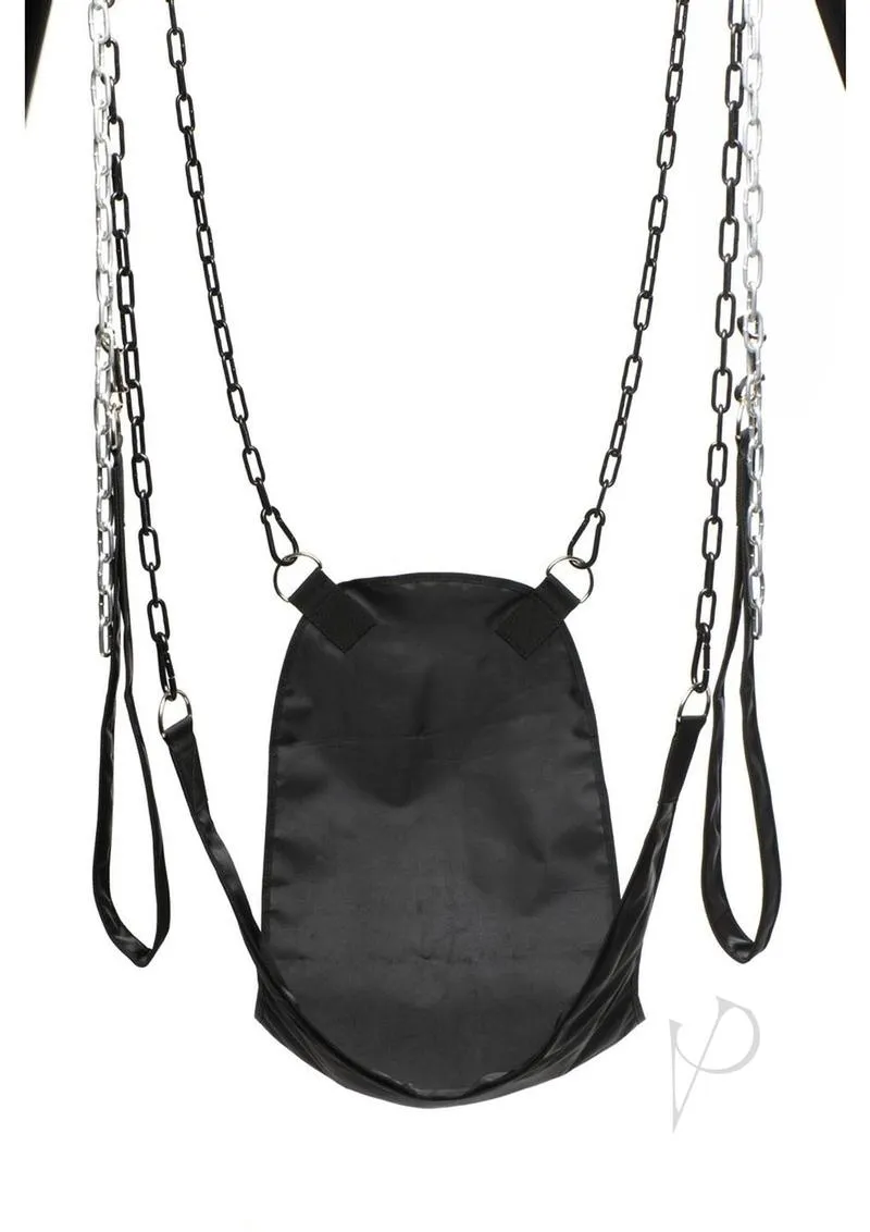 Ms Slinger Nylon Sex Sling Black