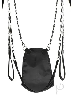 Ms Slinger Nylon Sex Sling Black