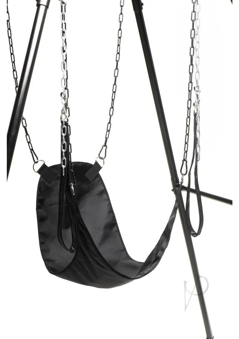 Ms Slinger Nylon Sex Sling Black