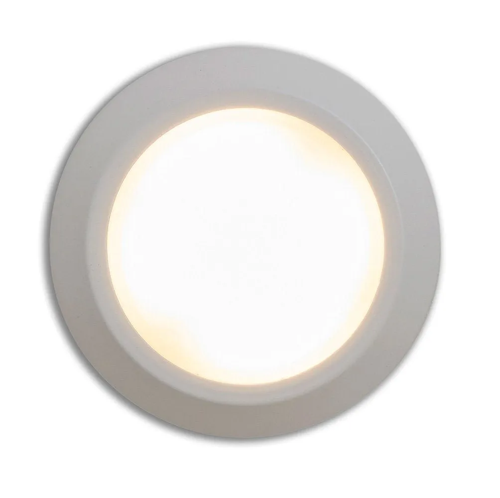 New Modern Round LED Ceiling Light | Contemporary Sleek Circular Design | Frosted Fixture