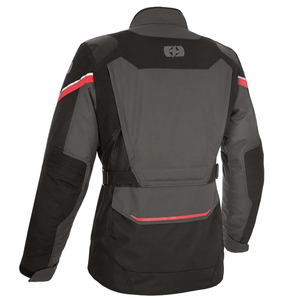 Oxford Montreal 4.0 MS Dry2Dry Jacket Black Grey & Red