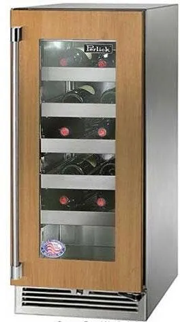 Perlick 15 inch Signature Series 20 Bottle Wine Cooler HP15WO-4-4