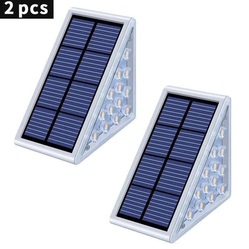 Product Title: Super Bright LED Outdoor Solar Light Step Lamp for Garden Deck - Waterproof & Anti-theft - Decorative Lighting