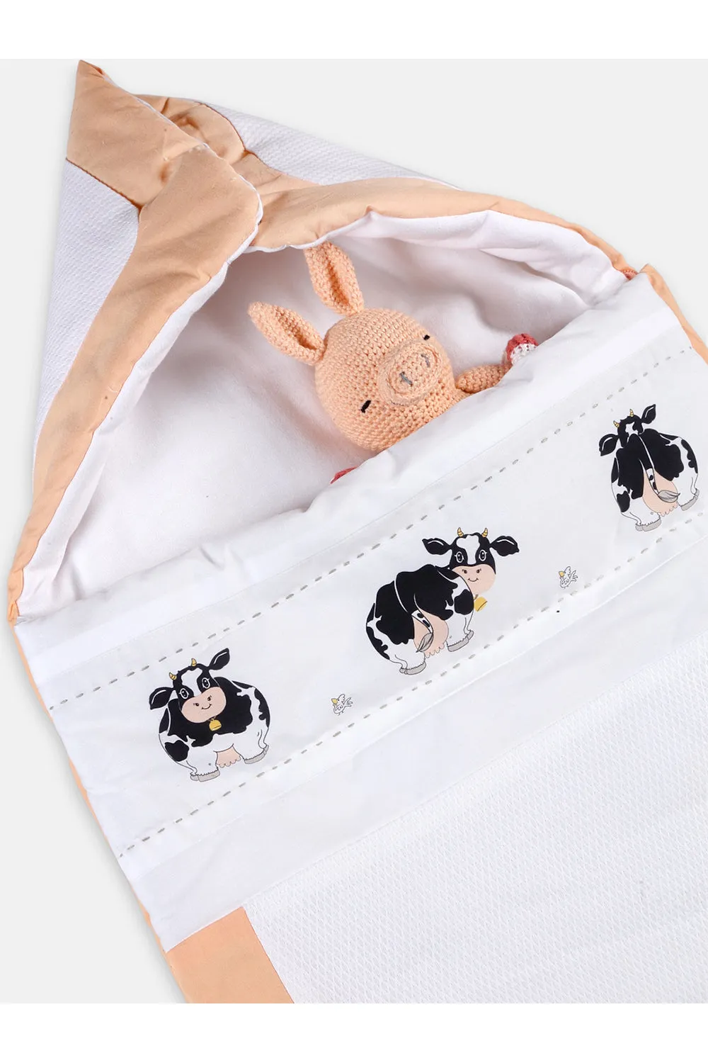 Sleeping Bag - Moo (Peach)