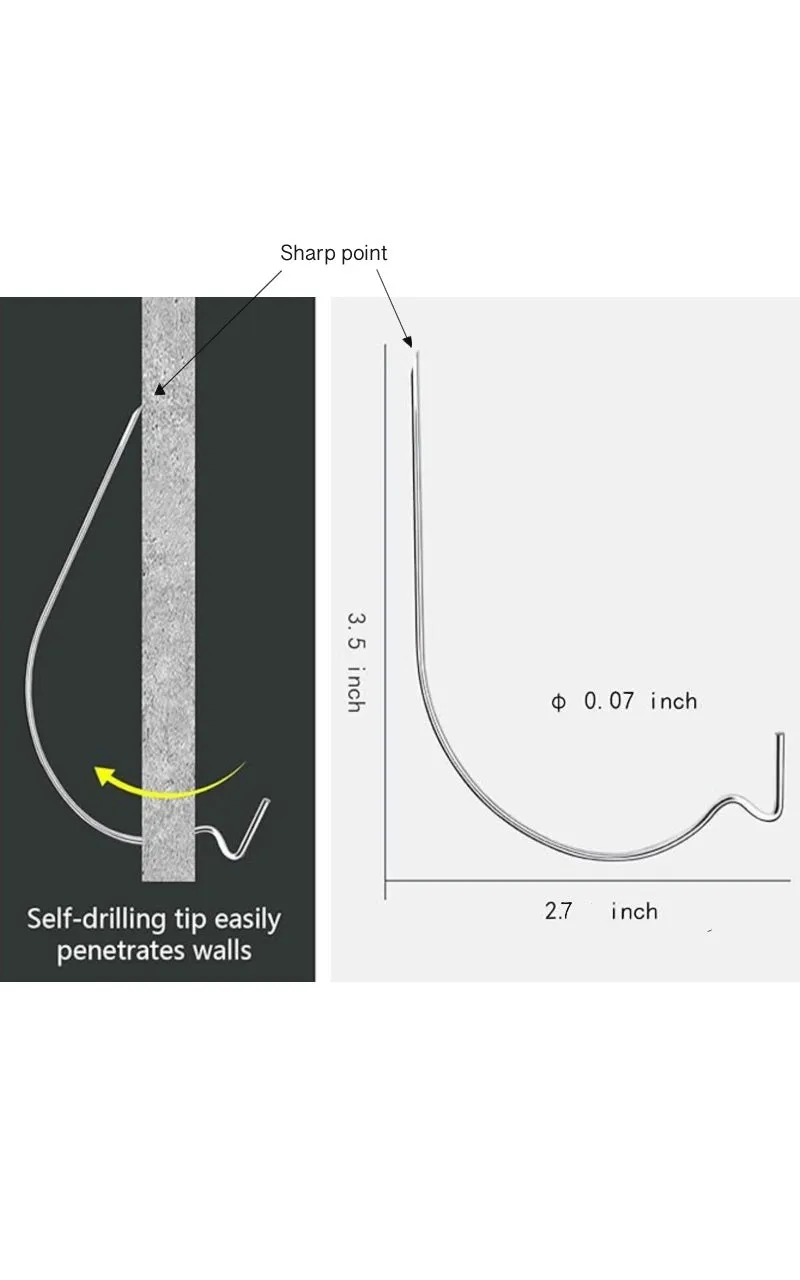 Super Hooks for Drywall