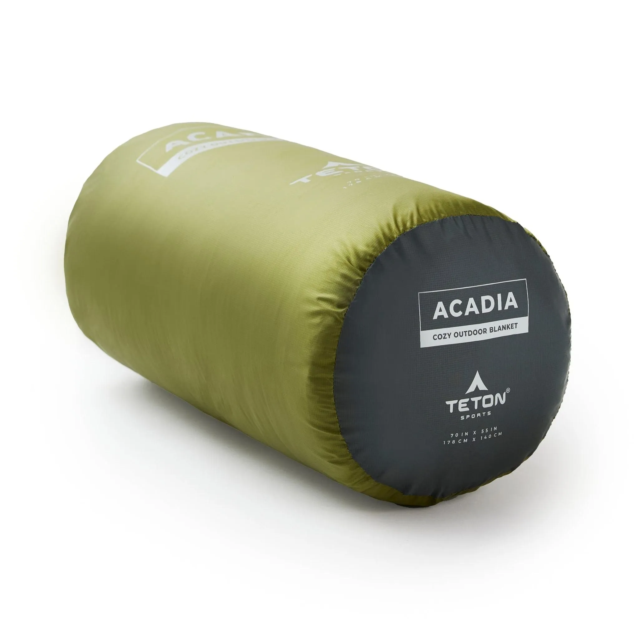 Teton Sports Acadia Outdoor Camp Blanket in Moss/Slate