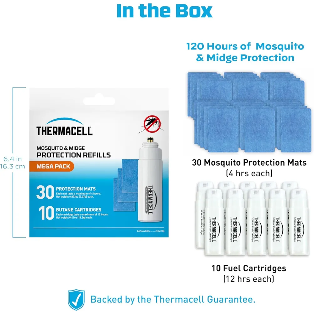 Thermacell Mosquito &amp; Midge Repeller Refills - Mega Pack