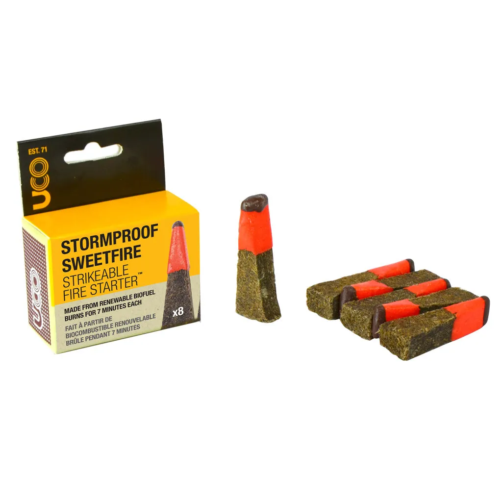 UCO Stormproof Sweetfire Firestarters - 8 Pack