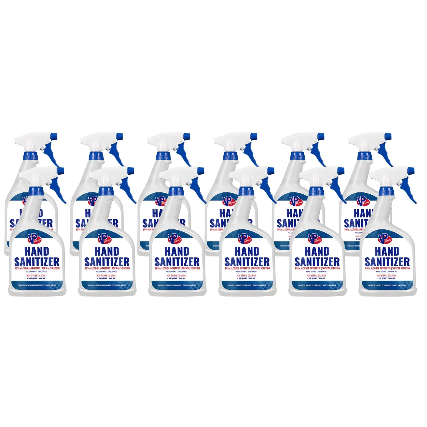 VP Racing Hand Sanitizer - 32 oz Spray Bottle - (Set of 12)