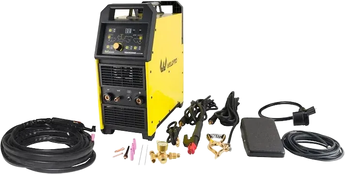 Weldpro TIGACDC250GD AC/DC Welder with TIG20 Water Cooled Torch L12006-1 New