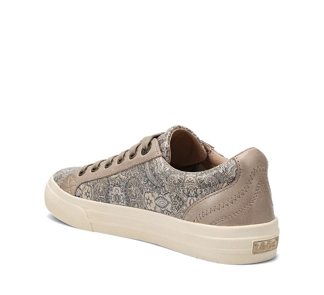 Women's Taos Plim Soul Lux Color: Taupe Paisley Multi