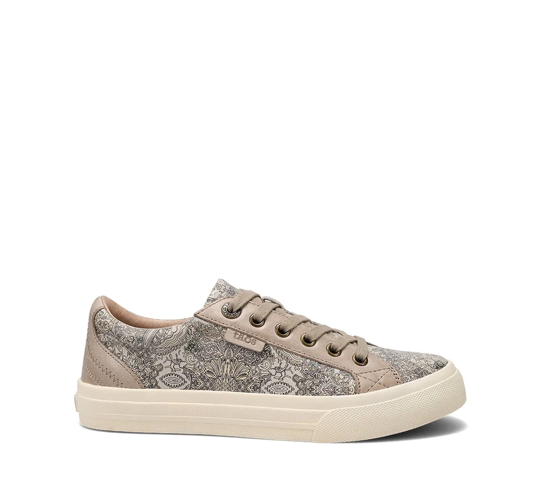 Women's Taos Plim Soul Lux Color: Taupe Paisley Multi