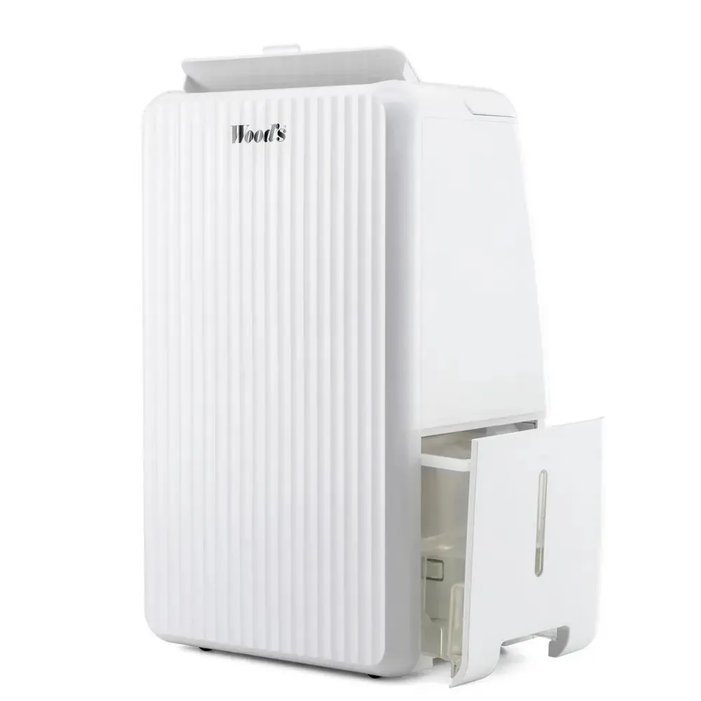 Woods MRD10G 10 Litre Dehumidifier, White