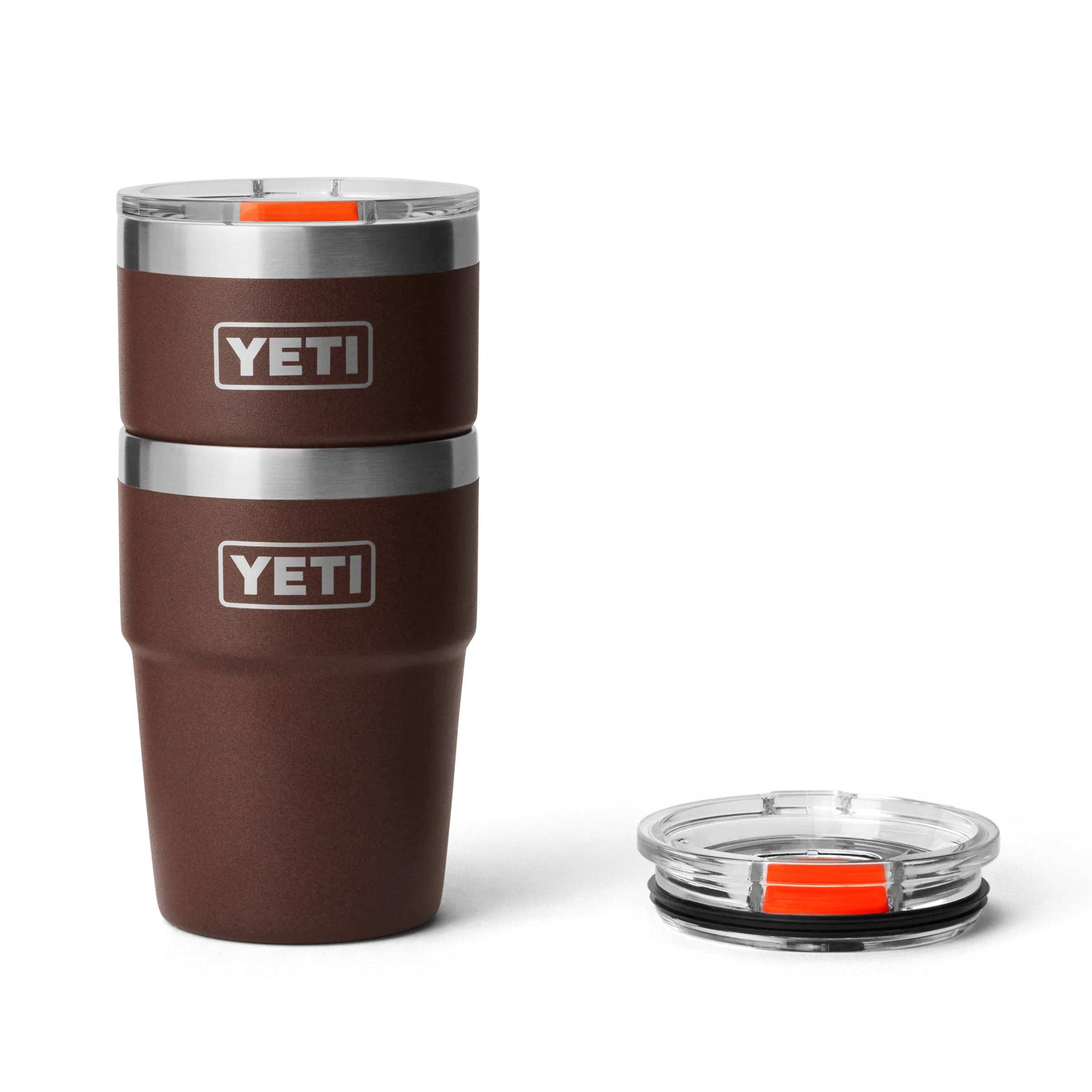 Yeti Rambler 16oz/473ml Stackable Cup - Wetlands Brown