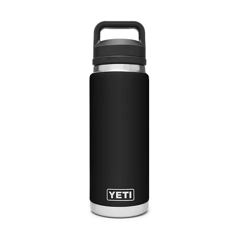 Yeti Rambler 26oz / 769ml Bottle with Chug Cap - Black